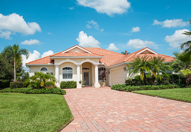 Residential Paver Driveway in Cypress Gardens, FL